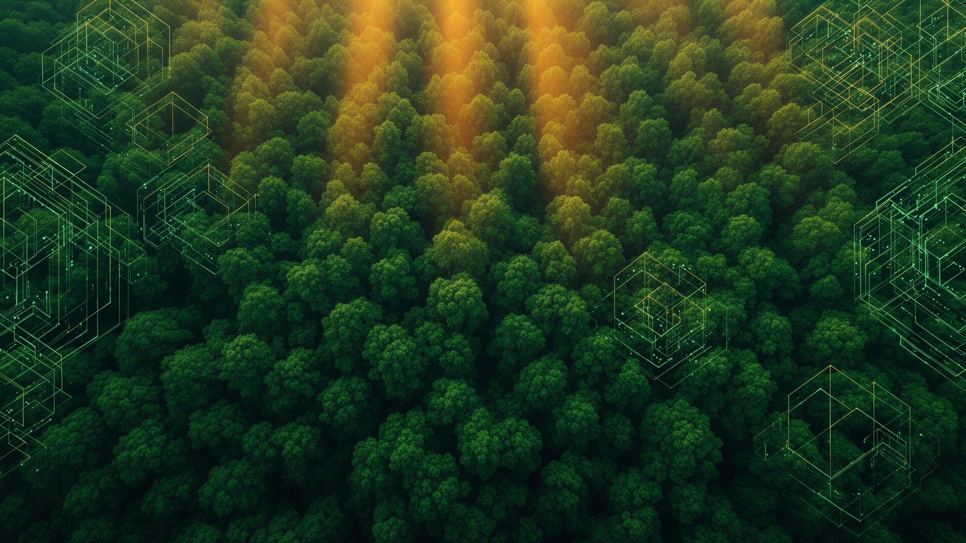 European forest landscape - Echoes Srl. SB stewardship-owned ethical bank